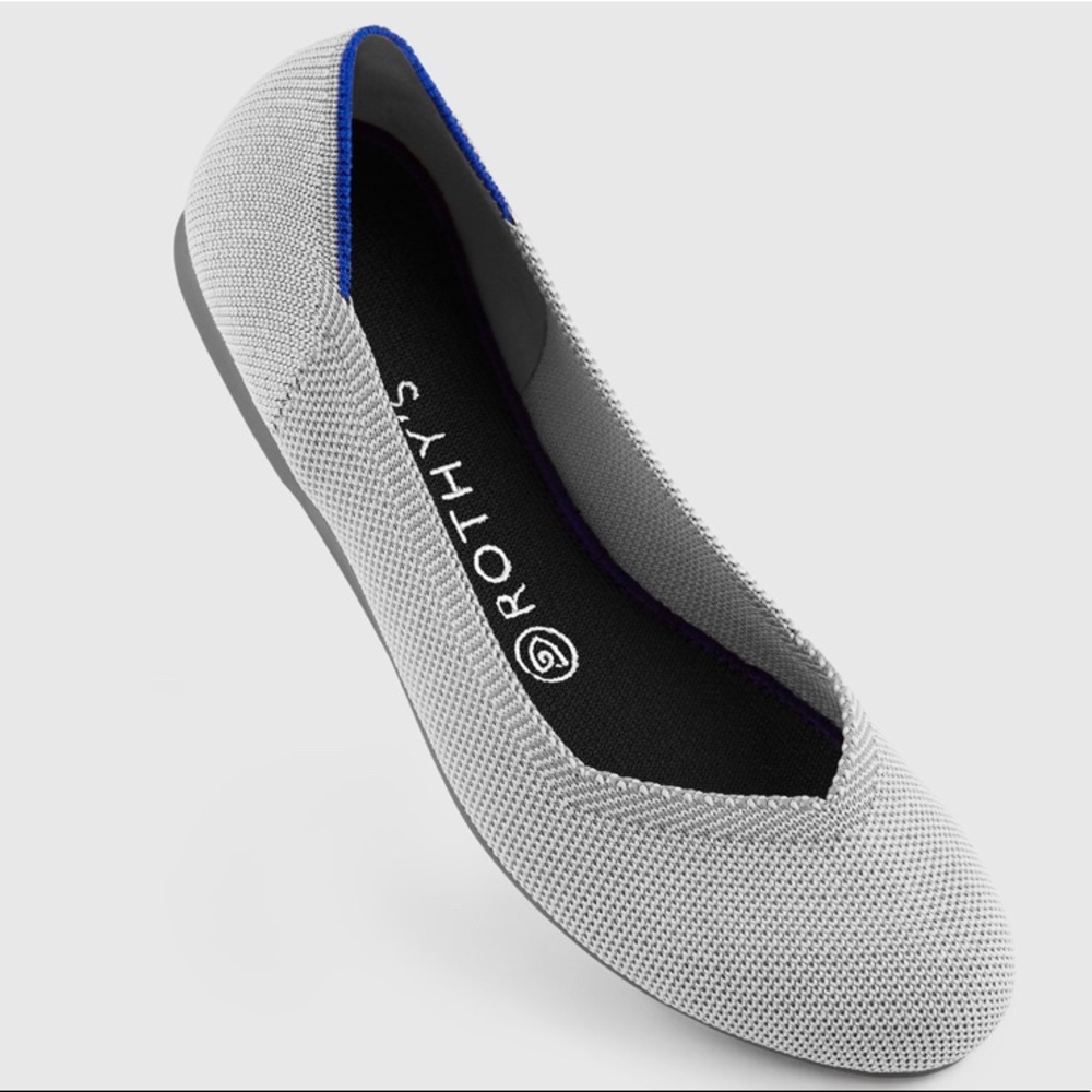 Rothy’s Flax Birdseye Grey Rounds